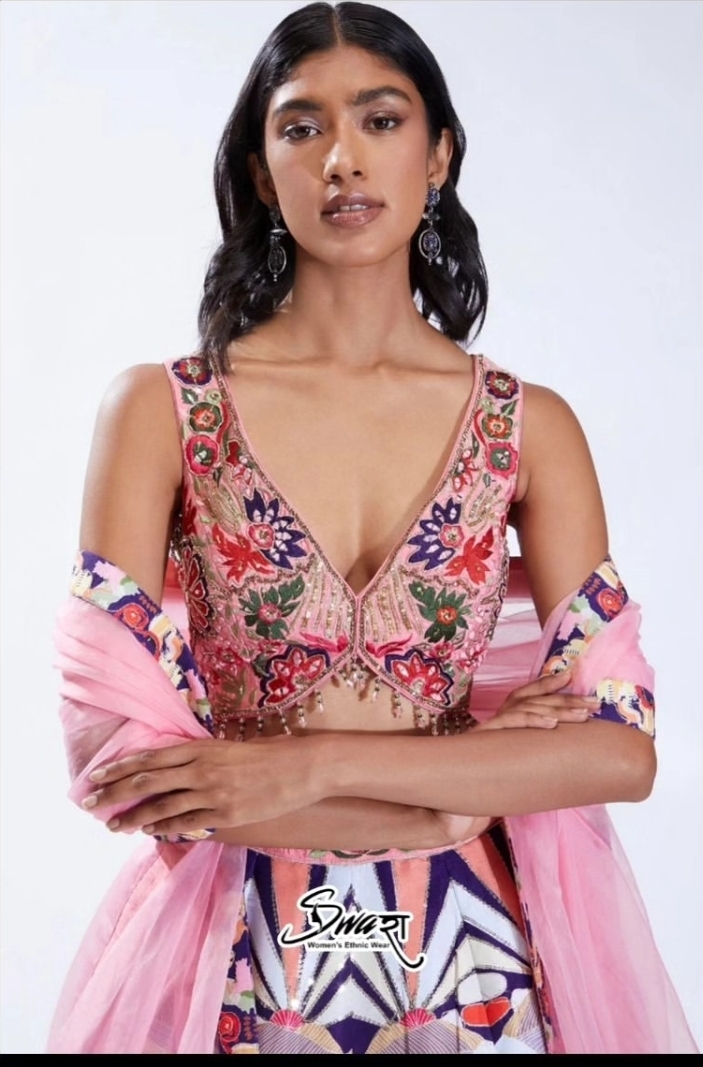 Noor-E-Jahan Silk Lehenga